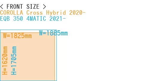 #COROLLA Cross Hybrid 2020- + EQB 350 4MATIC 2021-